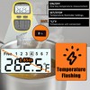 Efeng Waterproof Programmable Digital Candy Thermometer for Candy Making with