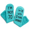 HAPPYPOP 70th Birthday Gift Ideas for Women - Socks for