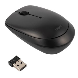 Nakabayashi Digio2 Wireless Mouse 3 Button BlueLED Black