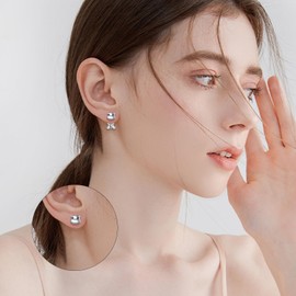 Cat/Koala/The Panda/Penguins/Axolot Earrings for Women 925 Sterling Silver Cat Stud Earrings Jewellery Gifts, Sterling Silver