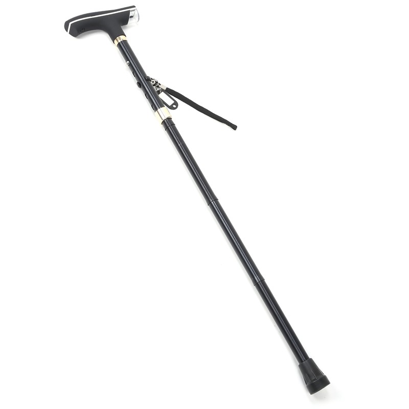 15 Gears Adjustment Elderly Folding Waking Cane Hand Walking Standing