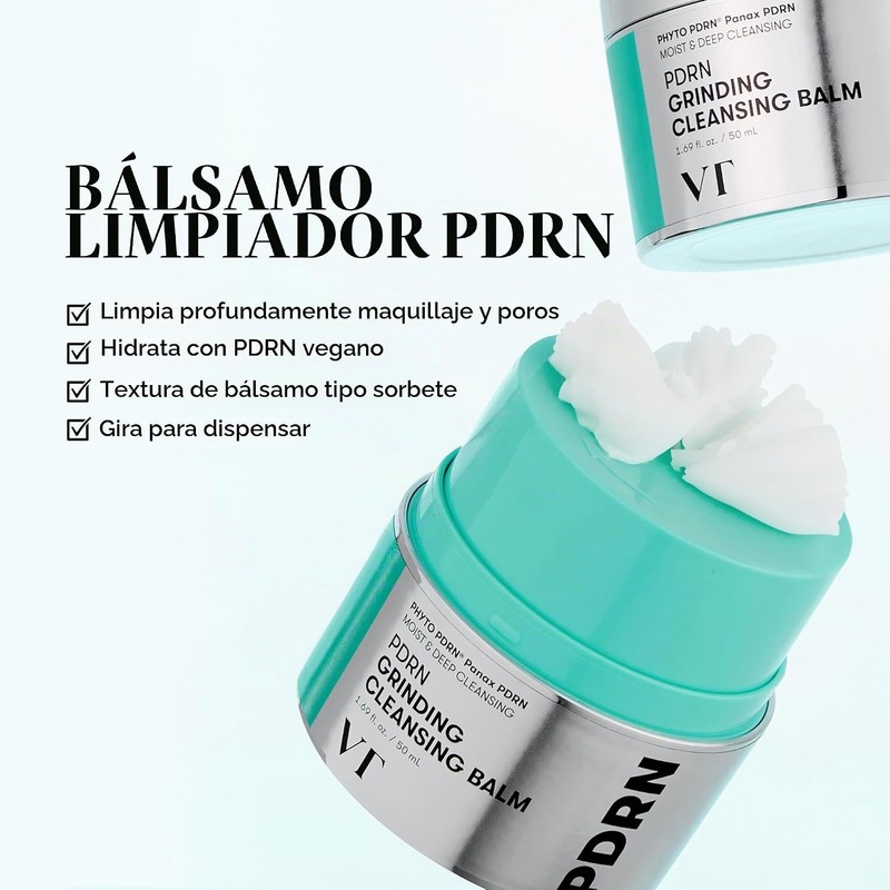 VT PDRN Grinding Cleansing Balm 50ml - Bálsamo Limpiador Suave