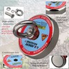 ULIBERMAG 180kg Fishing Magnet with Neodymium Magnets N52