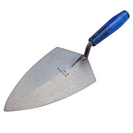 Bon 72-336 10 x 5.25-inch Pro Plus Carbon Steel Philadelphia Masonry Trowel with Plastic Handle