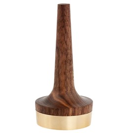 Wooden Ring Holder For Jewelry, Finger Jewelry Display Stand with brass bass, Ring Organizer, Wedding Ring Holder for Jewelry Engagement, Anniversary Wedding night stand