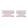 2Pcs Tweezers Organizer Rack 6 Holes and 8 Holes Plastic