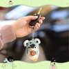 Kigeli 3 Pcs Stuffed Penguin Keychain Cute Plush Keychains Frog
