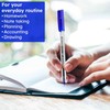 Pensan 2021 Ballpoint Pens, 1.0mm Medium Point, Ergonomic Triangular Grip,
