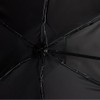 JAJU [JAJU] Pouch Flat 5-Section Blackout Sun Umbrella_Blue Grey Checkered
