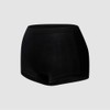 JAJU [JAJU] Women's Modal Hygienic Shorty Panty 3-Pack_Black