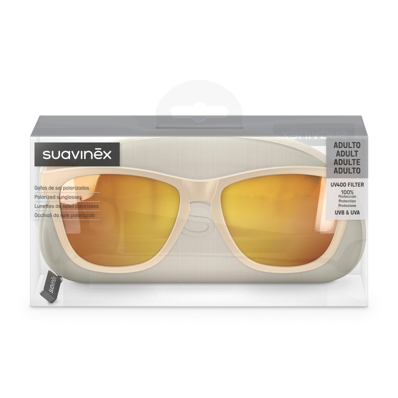SUAVINEX Unisex Sunglasses, beige