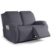 TAOCOCO Recliner Loveseat Covers Stretch Sofa Covers for 2 Seat