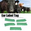 100Pcs TPU Pig Cow Ear Tag with Number 001‑100 Ear