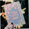 TEHAUX 2024-2026 Teacher Planner Academic Year Notebook Planner Book Binder