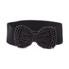 Oyccen Bow Knot Stretch Wide Belt for Women Elastic Dress