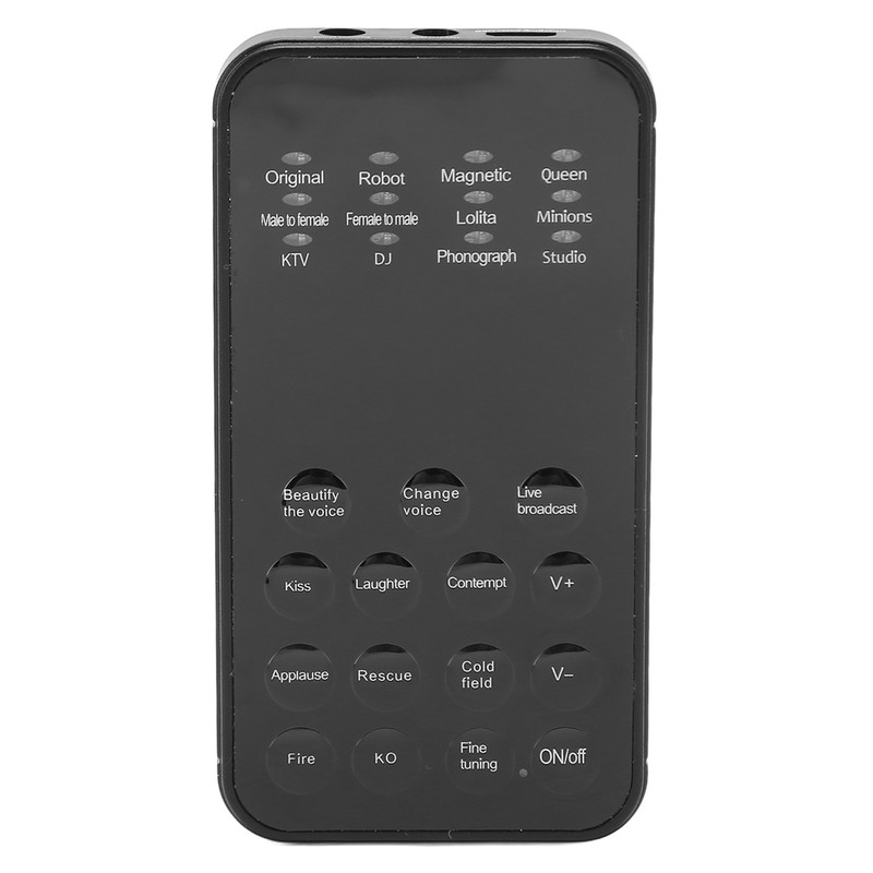 Voice Changer Multifunction 12 Sound Effects Fine Tuning Function One
