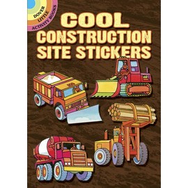 Cool Construction Site Stickers (Dover Little Activity Books Stickers)