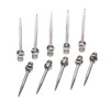 DRELD 10 pieces dart tips, steel tips with 2BA thread