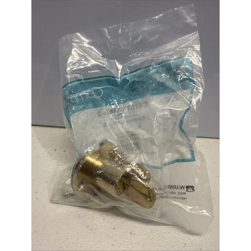 Compx National Stock Locks C8703 C346A 3 Cabinet Drawer Dead