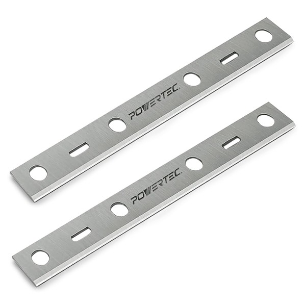 POWERTEC 6 Inch Jointer Blades for POWERTEC BJ600 Jointer, Set of 2 (148016)