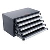 VEVOR Drill Bit Dispenser Cabinet, Five-Drawer Drill Bit Dispenser, 60-Compartment