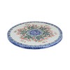 Blue Rose Polish Pottery Spring Tulip Trivet