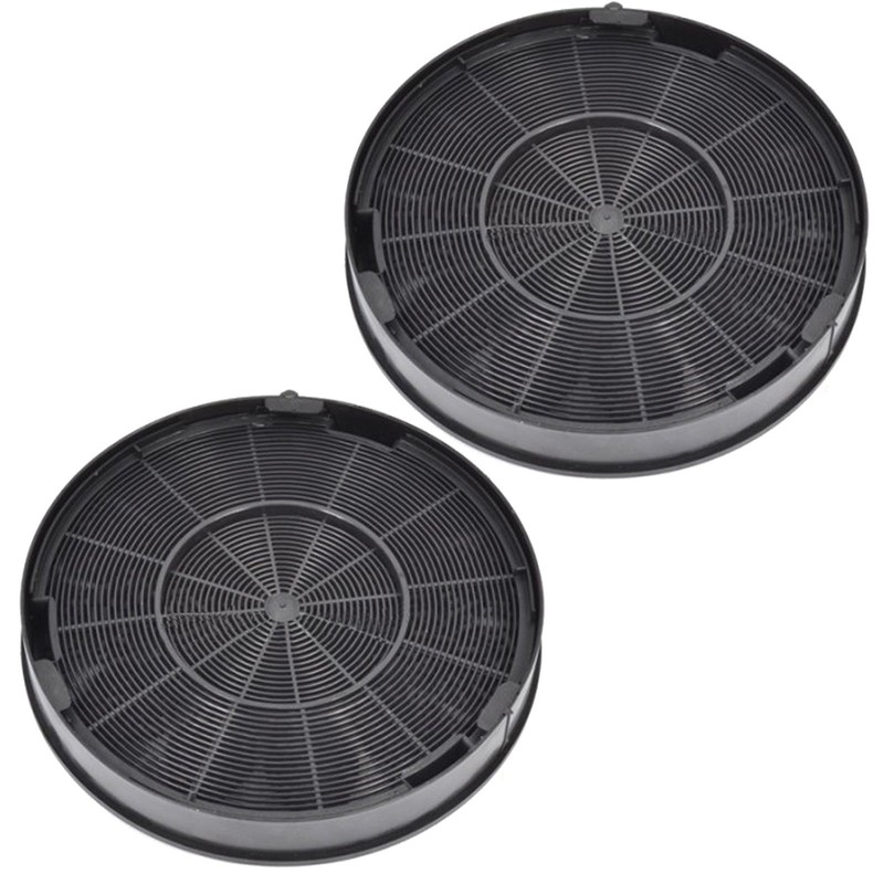 SPARES2GO Anti-Odour Charcoal Carbon Filters for Rangemaster Cooker Hood Vent