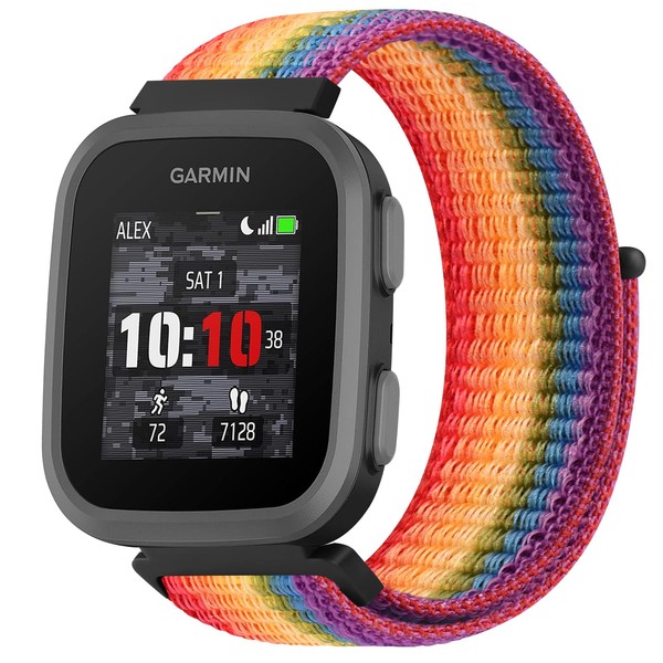 Meliya Nylon Bands Compatible with Garmin Bounce Smart Watch for