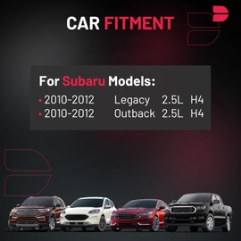 BDFHYK Ignition Coil Packs Compatible with Subaru 2010-2012 Legacy 2.5L H4, 2010-2012 Outback 2.5L H4,Coil for 22433AA620 22433AA621 22433AA62A UF668 Set of 4