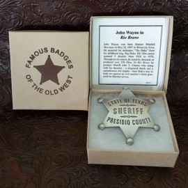 The Old West Movie Badge Collection, El Dorado, Gunsmoke, True Grit