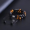 Triple Protection Bracelet - 8mm Beads Bracelet Bring Luck, Happiness