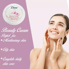 Dove® New Dove Beauty Skin Cream Scented Nourishing & Moisturizing Pink. 2.53 oz US