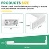 MIFLUS WR12X32352 Refrigerator Door Handle Compatible for G-E Refrigerator WR12X27039