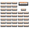 36 Replacement Blades Compatible with GL-Fusion 5 Style Razors (Black),