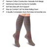 SocksLane Cotton Compression Socks for Women & Men. 15-20 mmHg