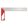 30cm Stainless Steel Right Angle Ruler 45°/90° Woodworking Try Square