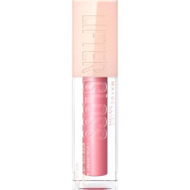 Maybelline Gloss hidratante para labios Lifter Gloss Tono Petal, 5.4ml - Brillo de labios de larga duración, formulado con Ácido Hialurónico, sin sensación pegajosa