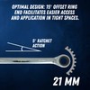 Dapetz ® Fixed Head Ratchet Spanner Ratcheting Combination Wrench Chrome