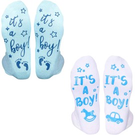Zmart First Mothers Day Gifts for New Moms, Mom to Be Expecting Mother Gifts for Pregnant Friend Wife, Labor and Delivery Socks 2 Pack