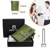 Reetee Women’s purse, small, leather zip, RFID protection, 16 card