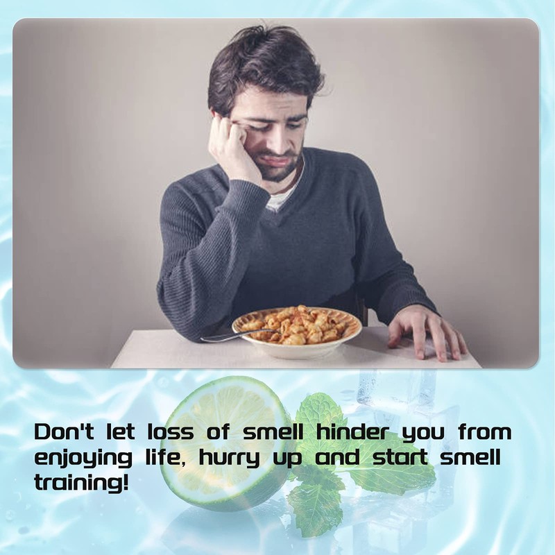 Hion Smell Training Kit, 6 Essential Oils, Olfactory Training Kit