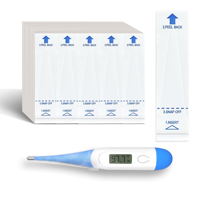 Boncare Thermometer Covers Disposable - 100 Pcs Probe Covers for