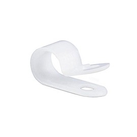 Del City 1" Nylon Cable Clamps - 25 Pack