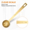 sourcing map 2pcs Single Measuring Spoon 1tbsp (3tsp, 15ml) Teaspoon/Tablespoon