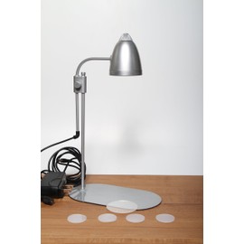 Gentos (Silver) Light (W x D x H): 7.1 x 3.9 x 14.7 inches (18 x 10 x 37.2 cm); Base: W 7.1 x D 3.9 inches (18 x 10 cm)