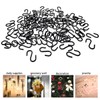 100 Pcs Mini S Hooks for Hanging, 1/2 Inch S