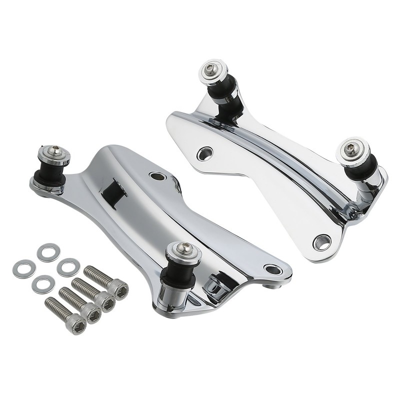 Motorcycle 4-Point Docking Hardware Kit Fits for Harley Touring Models