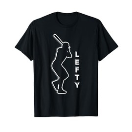 Baseball Softball Lefty Pride Left handed Sports Shirt T-Shirt