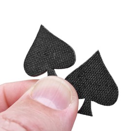 LEGEEON Set of 2 Spade Cat Eye Patches Tactical Lasercut