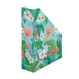 Herlitz Magazine File A4 Corrugated Cardboard 7 cm Ladylike Jungle Motif